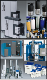 Imagen de filtros de aire comprimido, gases industriales y filtros de procesos