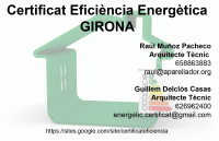 Certificat Eficiència Energètica Girona